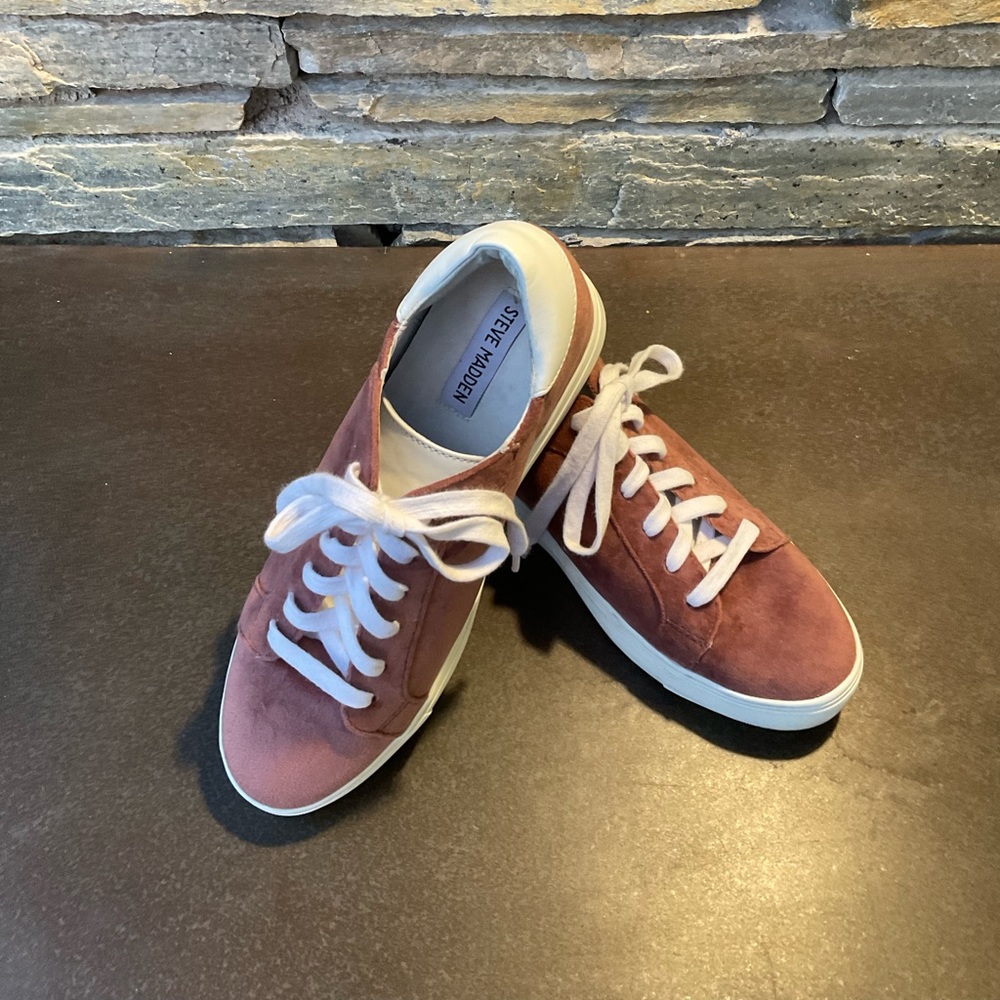 Steve Madden Steal Suede Sneakers